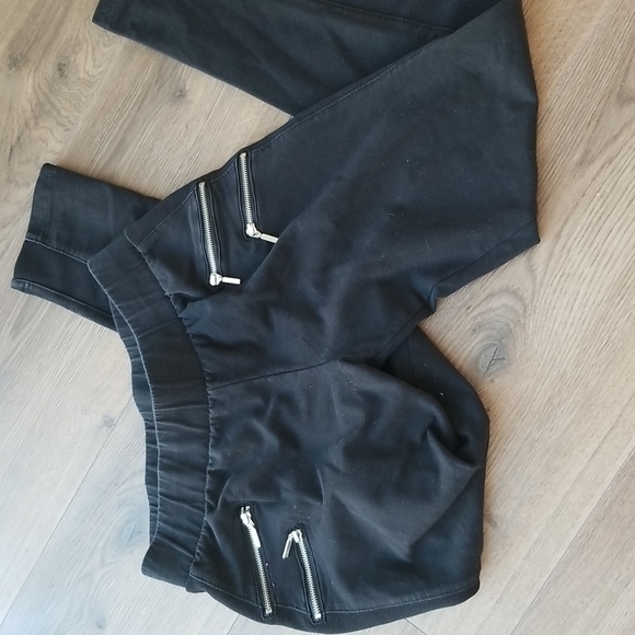 Forever 21 zipper detail leggings size M - Picture 1 of 7